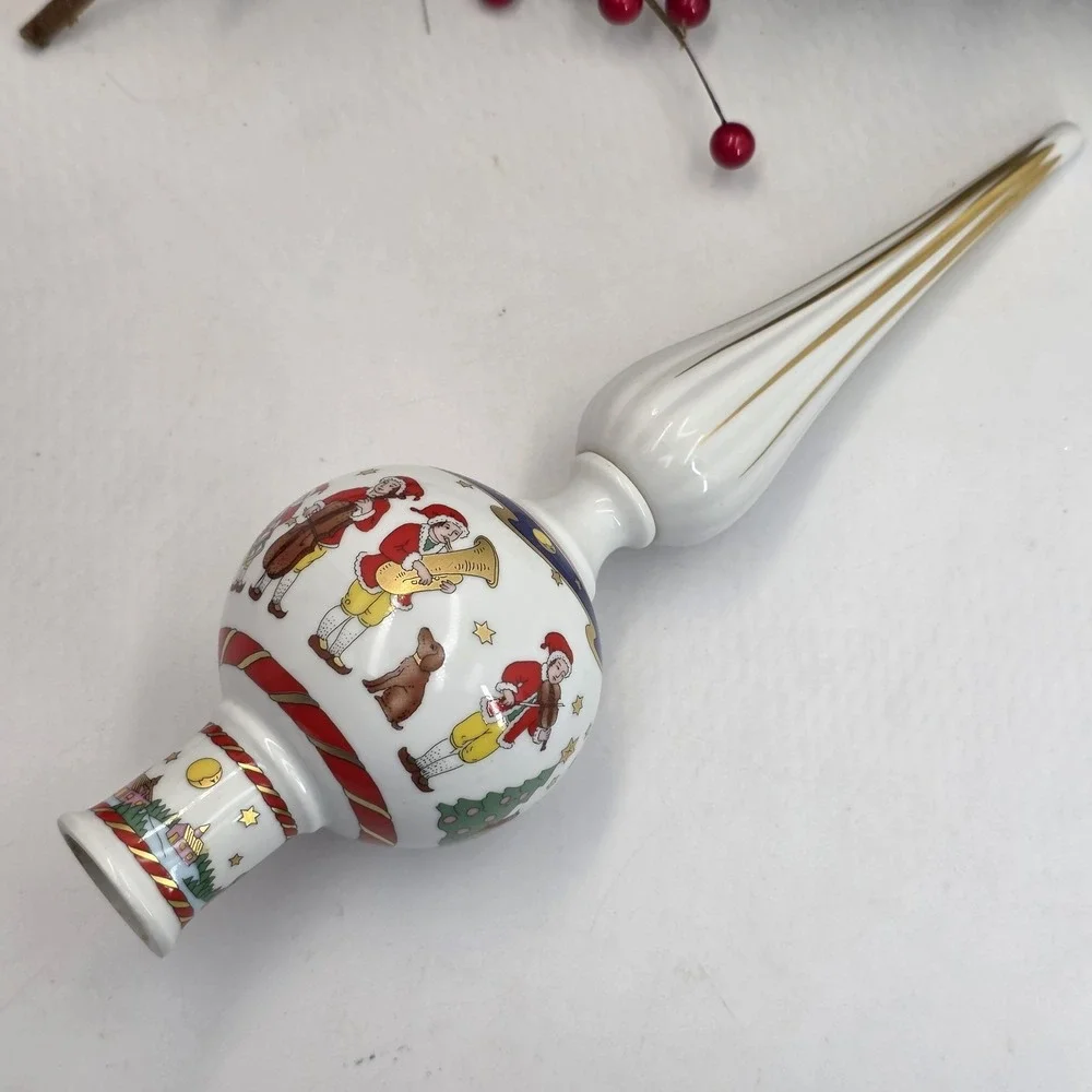 Hutschenreuther Christmas Concert Porcelain Tree Topper 10